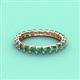 4 - Laida 3.00 mm Lab Created Alexandrite Eternity Band 