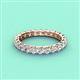 4 - Laida 3.00 mm Lab Grown Diamond Eternity Band 