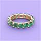 4 - Laida 4.00 mm Lab Created Alexandrite Eternity Band 