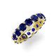 5 - Laida 4.00 mm Blue Sapphire Eternity Band 