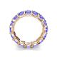 6 - Laida 4.00 mm Tanzanite Eternity Band 