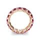 6 - Laida 4.00 mm Pink Tourmaline Eternity Band 
