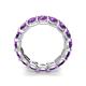 6 - Laida 4.00 mm Amethyst Eternity Band 