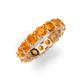 5 - Laida 4.00 mm Citrine Eternity Band 
