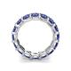 6 - Laida 4.00 mm Iolite Eternity Band 