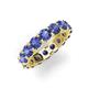 5 - Laida 4.00 mm Iolite Eternity Band 