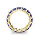 6 - Laida 4.00 mm Iolite Eternity Band 