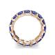 6 - Laida 4.00 mm Iolite Eternity Band 