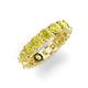 5 - Laida 4.00 mm Yellow Diamond Eternity Band 