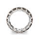 6 - Laida 4.00 mm Smoky Quartz Eternity Band 