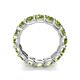 6 - Laida 4.00 mm Peridot Eternity Band 