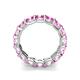 6 - Laida 4.00 mm Pink Sapphire Eternity Band 