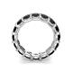 6 - Laida 4.00 mm Black Diamond Eternity Band 