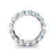 6 - Laida 4.00 mm Aquamarine Eternity Band 