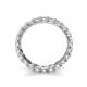 6 - Laida 3.00 mm White Sapphire Eternity Band 