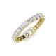 5 - Laida 3.00 mm White Sapphire Eternity Band 