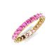 5 - Laida 3.00 mm Pink Sapphire Eternity Band 