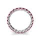 6 - Laida 3.00 mm Pink Tourmaline Eternity Band 