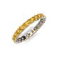 5 - Laida 3.00 mm Citrine Eternity Band 
