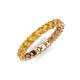 5 - Laida 3.00 mm Citrine Eternity Band 