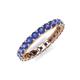 5 - Laida 3.00 mm Iolite Eternity Band 