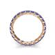 6 - Laida 3.00 mm Iolite Eternity Band 