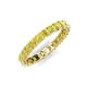 5 - Laida 3.00 mm Yellow Diamond Eternity Band 