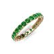 5 - Laida 3.00 mm Green Garnet Eternity Band 