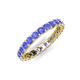 5 - Laida 3.00 mm Tanzanite Eternity Band 