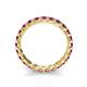 6 - Laida 3.00 mm Pink Tourmaline Eternity Band 