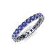 5 - Laida 3.00 mm Iolite Eternity Band 