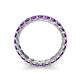 6 - Laida 3.00 mm Amethyst Eternity Band 