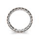 6 - Laida 3.00 mm Smoky Quartz Eternity Band 