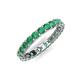 5 - Laida 3.00 mm Lab Created Alexandrite Eternity Band 