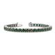 1 - Leslie 4.00 mm Lab Created Alexandrite Eternity Tennis Bracelet 