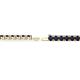 2 - Leslie 2.90 mm Round Blue Sapphire Eternity Tennis Bracelet 