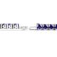 3 - Leslie 4.00 mm Iolite Eternity Tennis Bracelet 