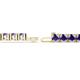 3 - Leslie 4.00 mm Iolite Eternity Tennis Bracelet 