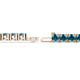 3 - Leslie 4.00 mm London Blue Topaz Eternity Tennis Bracelet 