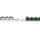 3 - Leslie 4.00 mm Lab Created Alexandrite Eternity Tennis Bracelet 