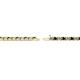3 - Cliona 2.00 mm Black and White Diamond Eternity Tennis Bracelet 