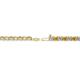 2 - Leslie 2.70 mm Citrine and Diamond Eternity Tennis Bracelet 