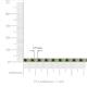 3 - Leslie 2.90 mm Green Garnet and Diamond Eternity Tennis Bracelet 