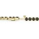 2 - Izarra 3.90 mm Black Diamond Eternity Tennis Bracelet 