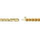 2 - Izarra 3.10 mm Citrine Eternity Tennis Bracelet 