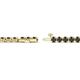 2 - Izarra 3.10 mm Black Diamond Eternity Tennis Bracelet 