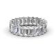 1 - Victoria 5x3 mm Emerald Cut Diamond Eternity Band 