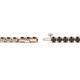3 - Izarra 2.90 mm Black Diamond Eternity Tennis Bracelet 