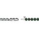 3 - Izarra 2.90 mm Lab Created Alexandrite Eternity Tennis Bracelet 