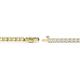 3 - Izarra 2.30 mm White Sapphire Eternity Tennis Bracelet 